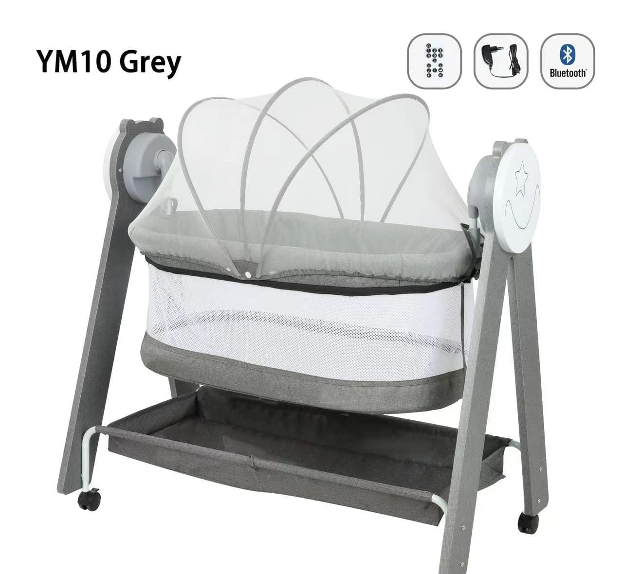 Kidilo Bluetooth Baby Bassinet