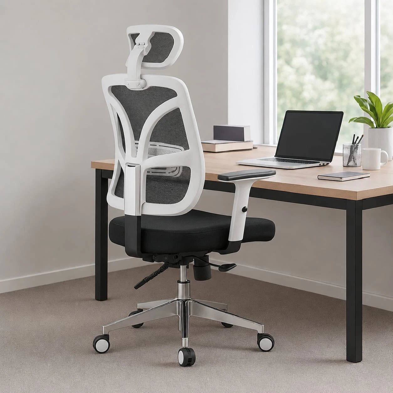 Professional Executive Office Chair with 3D Adjustable Armrests